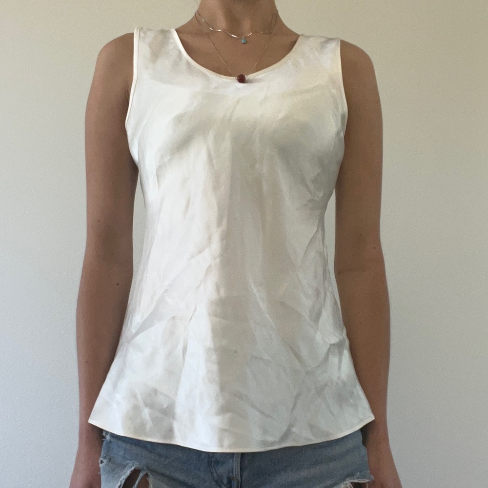 Silky tank top